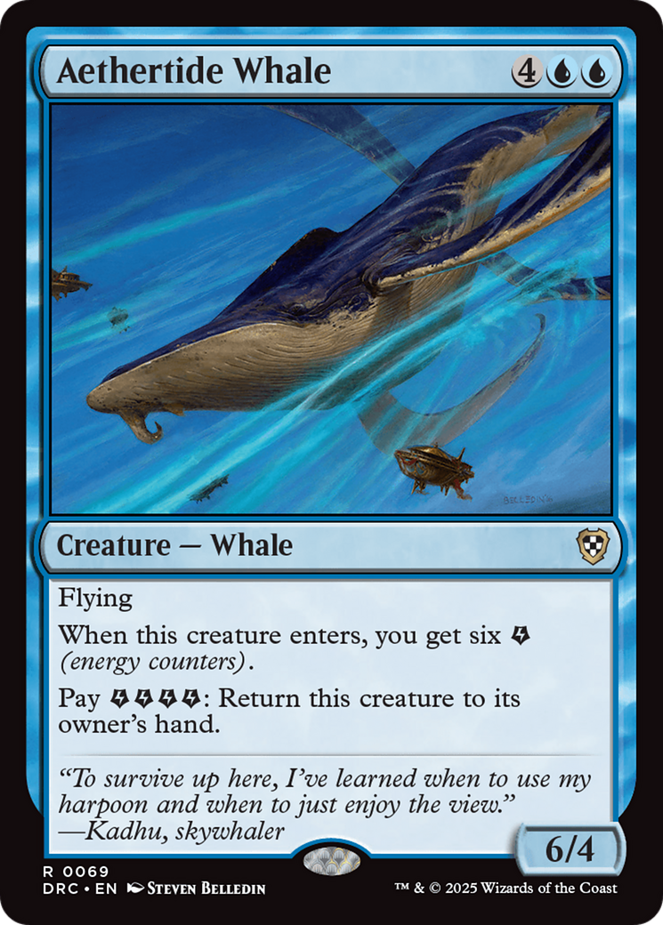 Aethertide Whale [Aetherdrift Commander] | Impulse Games and Hobbies