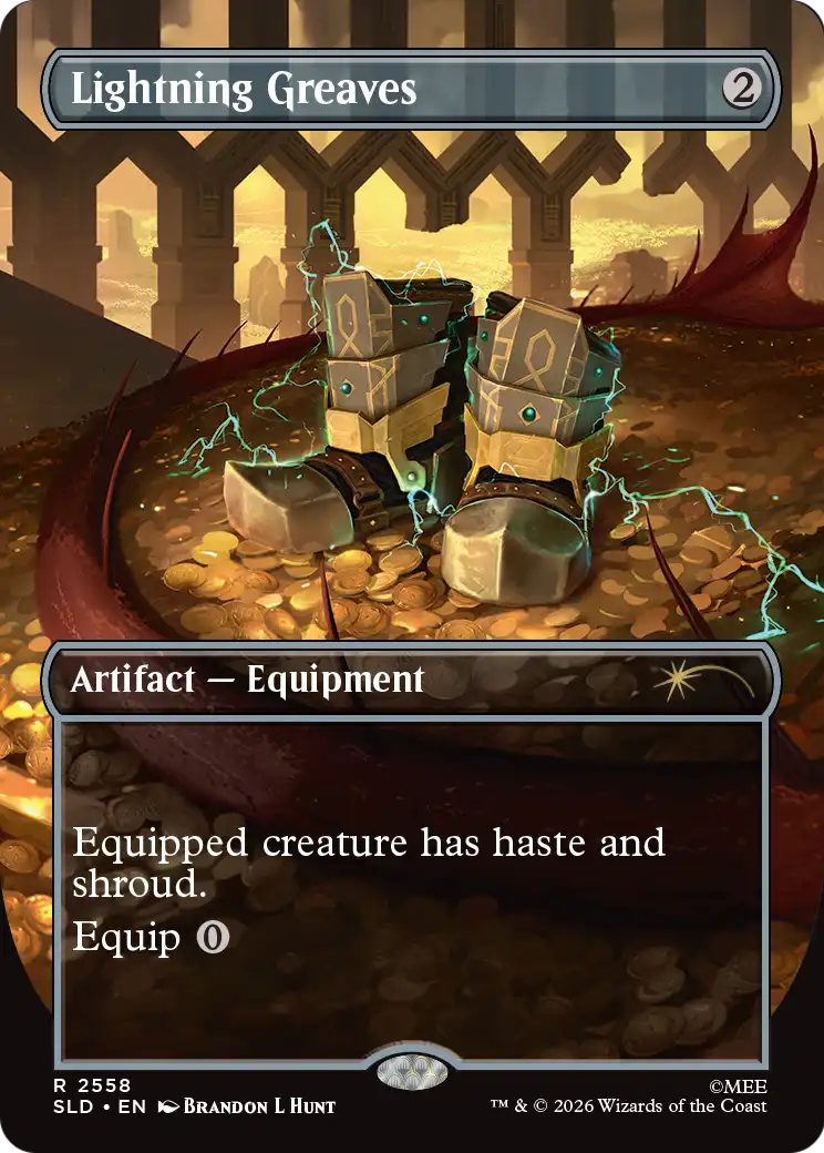 Lightning Greaves (2558) [Secret Lair Drop Series] | Impulse Games and Hobbies