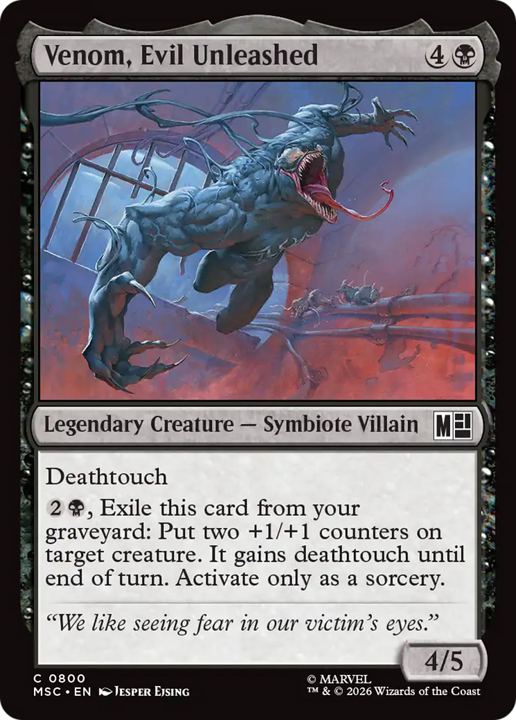 Venom, Evil Unleashed [Marvel Super Heroes Commander] | Impulse Games and Hobbies