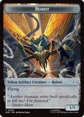 Food // Robot Double-Sided Token [Marvel's Spider-Man Tokens] | Impulse Games and Hobbies