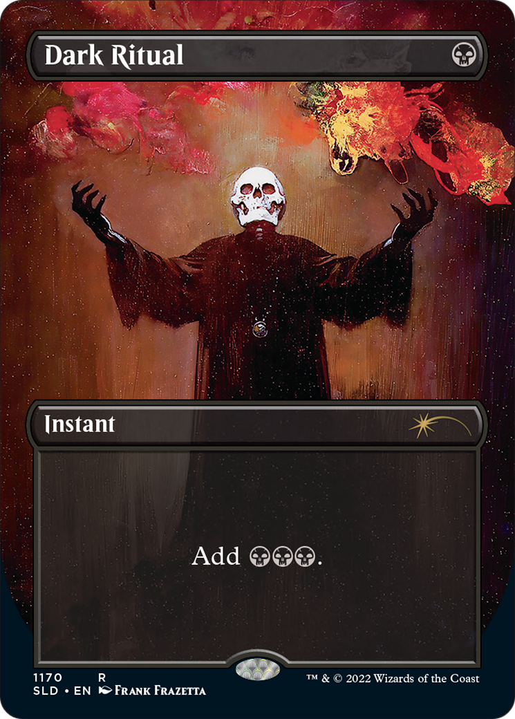 Dark Ritual (Borderless) [Secret Lair Drop Series] | Impulse Games and Hobbies