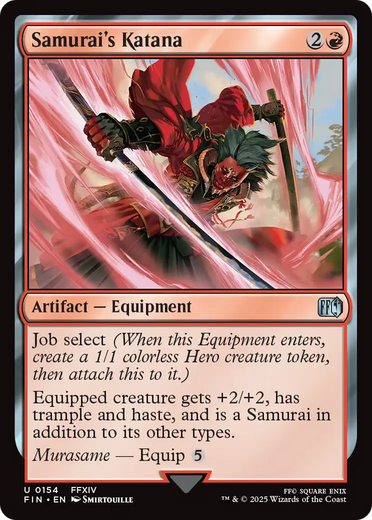 Samurai's Katana [FINAL FANTASY] | Impulse Games and Hobbies