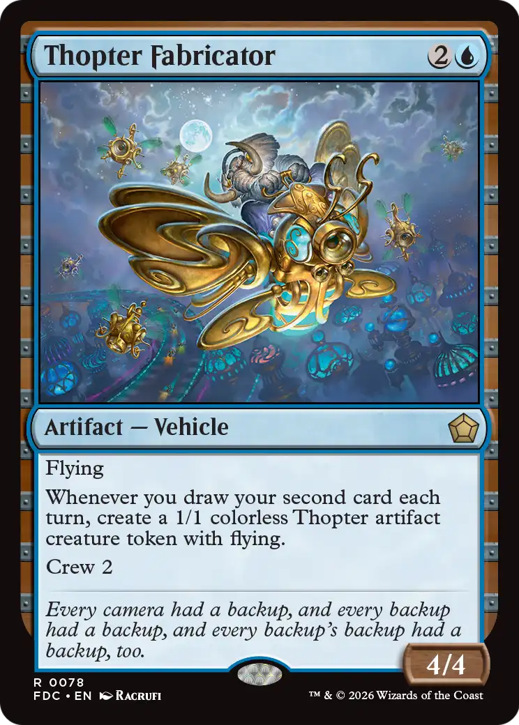 Thopter Fabricator [Foundations Commander] | Impulse Games and Hobbies