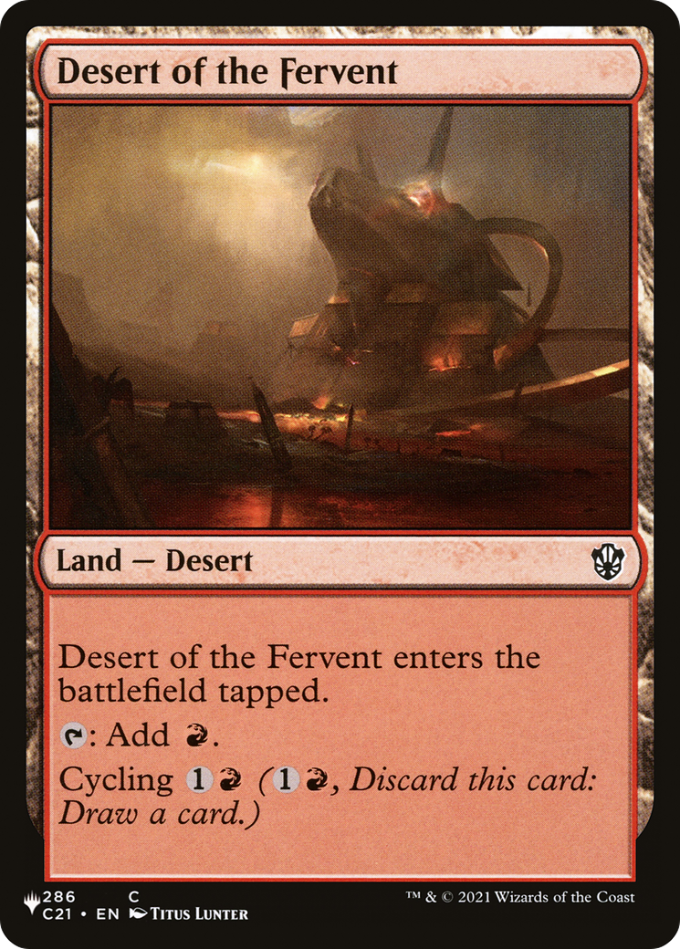 Desert of the Fervent [The List] | Impulse Games and Hobbies