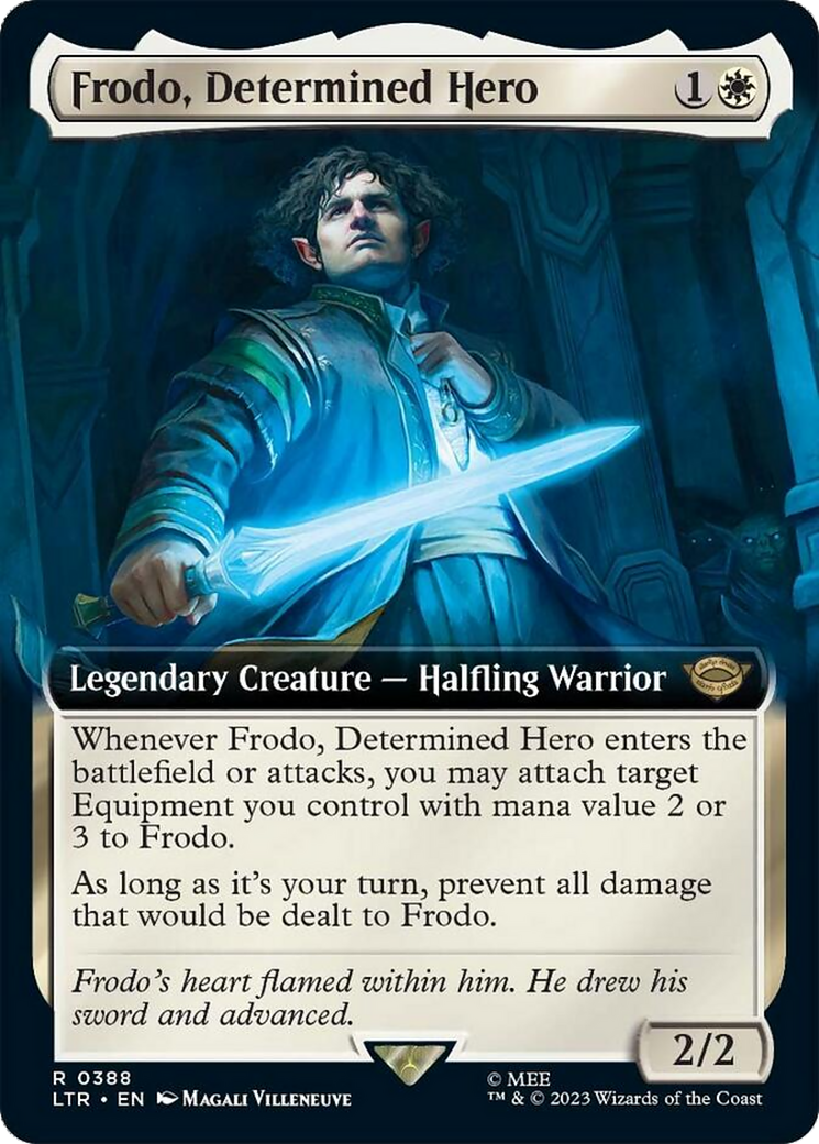 Frodo, Determined Hero (Extended Art) [The Lord of the Rings: Tales of Middle-Earth] | Impulse Games and Hobbies