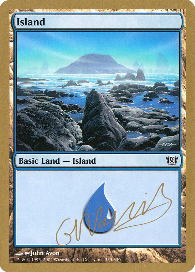 Island (gn335) (Gabriel Nassif) [World Championship Decks 2004] | Impulse Games and Hobbies