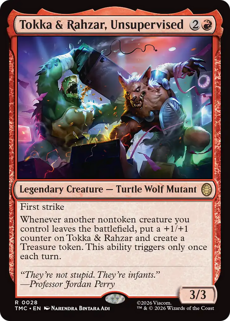 Tokka & Rahzar, Unsupervised [Teenage Mutant Ninja Turtles Commander] | Impulse Games and Hobbies