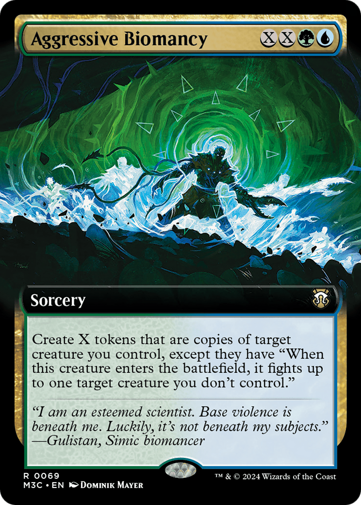 Aggressive Biomancy (Extended Art) [Modern Horizons 3 Commander] | Impulse Games and Hobbies