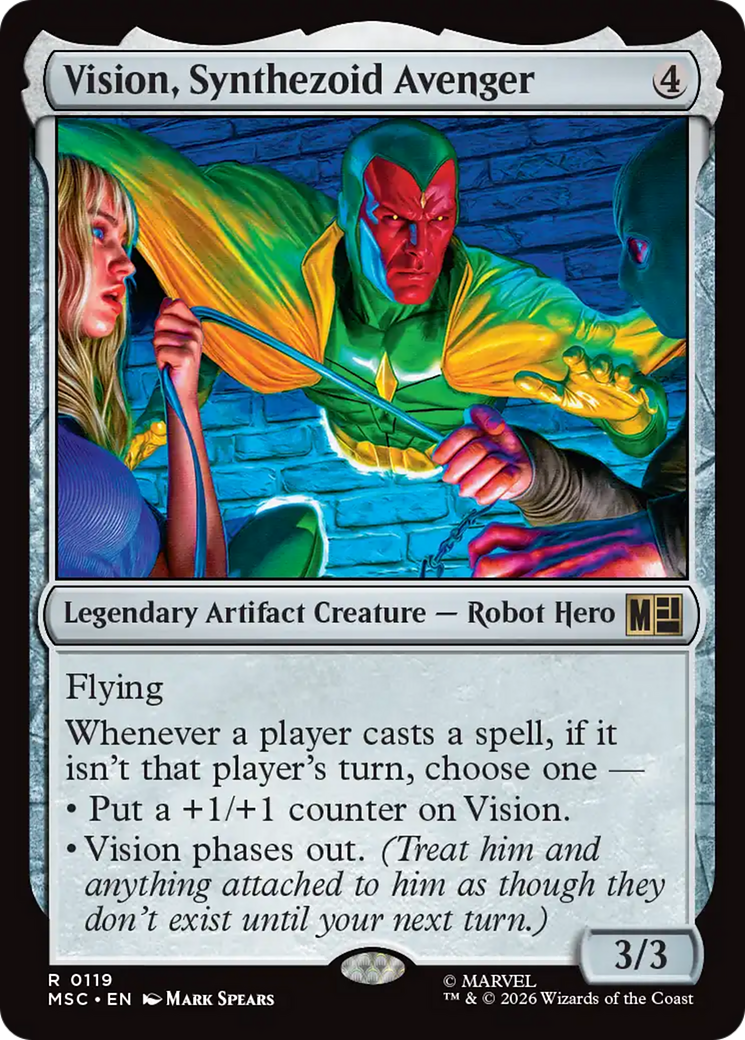 Vision, Synthezoid Avenger [Marvel Super Heroes Commander] | Impulse Games and Hobbies