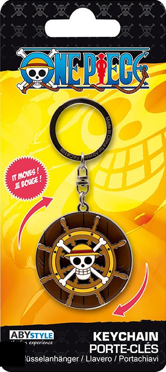 ONE PIECE MOVING KEYCHAIN THOUSAND SUNNY'S HELM | Impulse Games and Hobbies