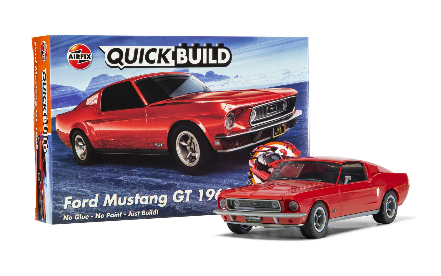 AIRFIX QUICK BUILD - FORD MUSTANG GT 1968 | Impulse Games and Hobbies