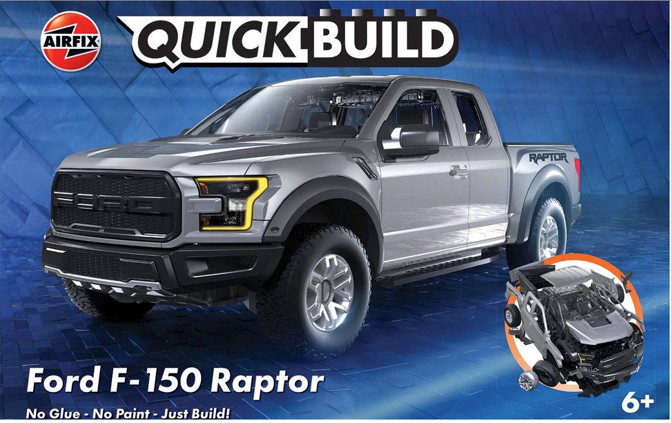 AIRFIX QUICK BUILD - FORD F-150 RAPTOR | Impulse Games and Hobbies