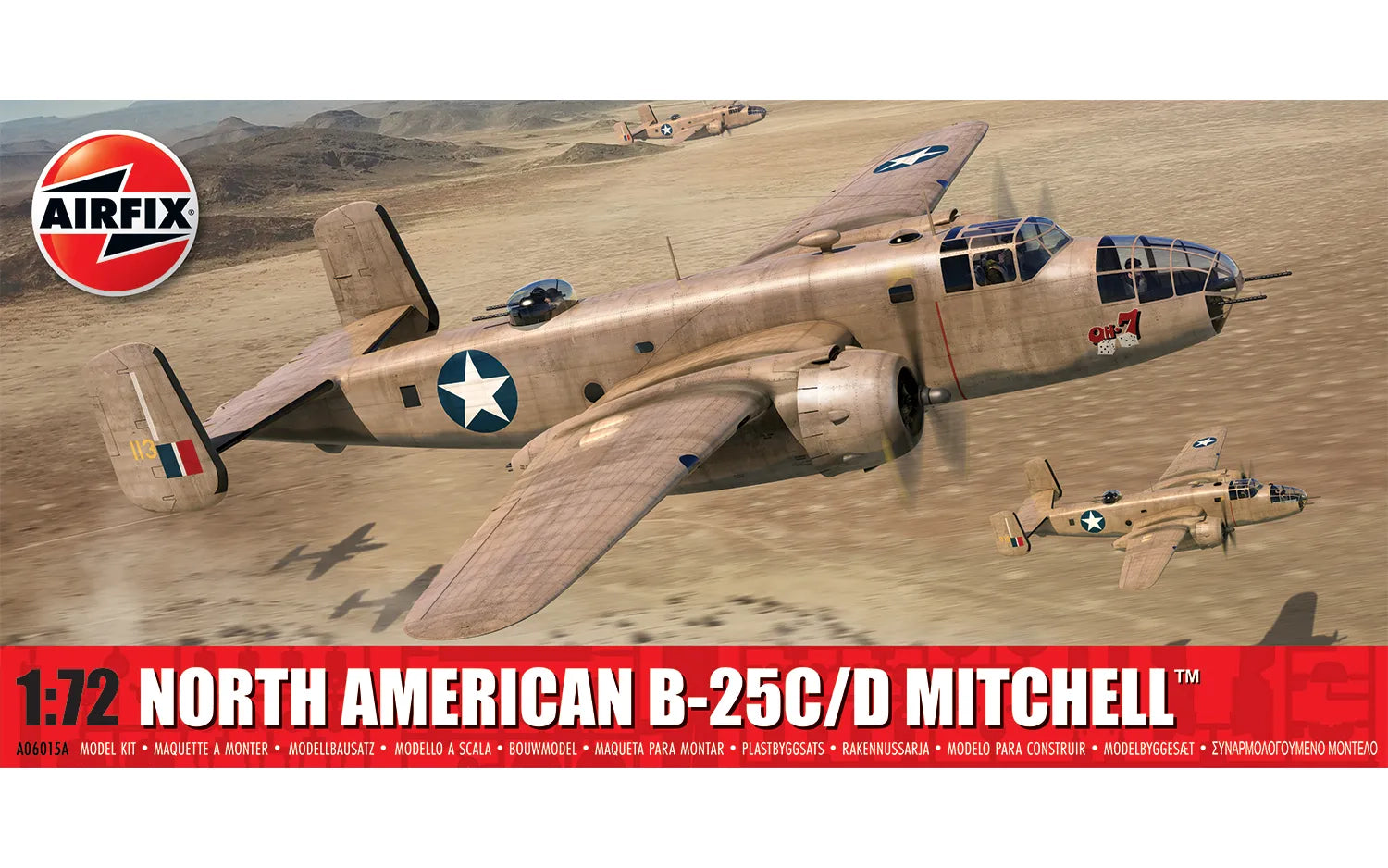 AIRFIX NORTH AMERICAN B-25 C D MITCHEL (1/72) | Impulse Games and Hobbies