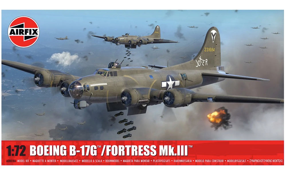 AIRFIX BOEING B-17G FORTRESS MK.III (1/72) | Impulse Games and Hobbies