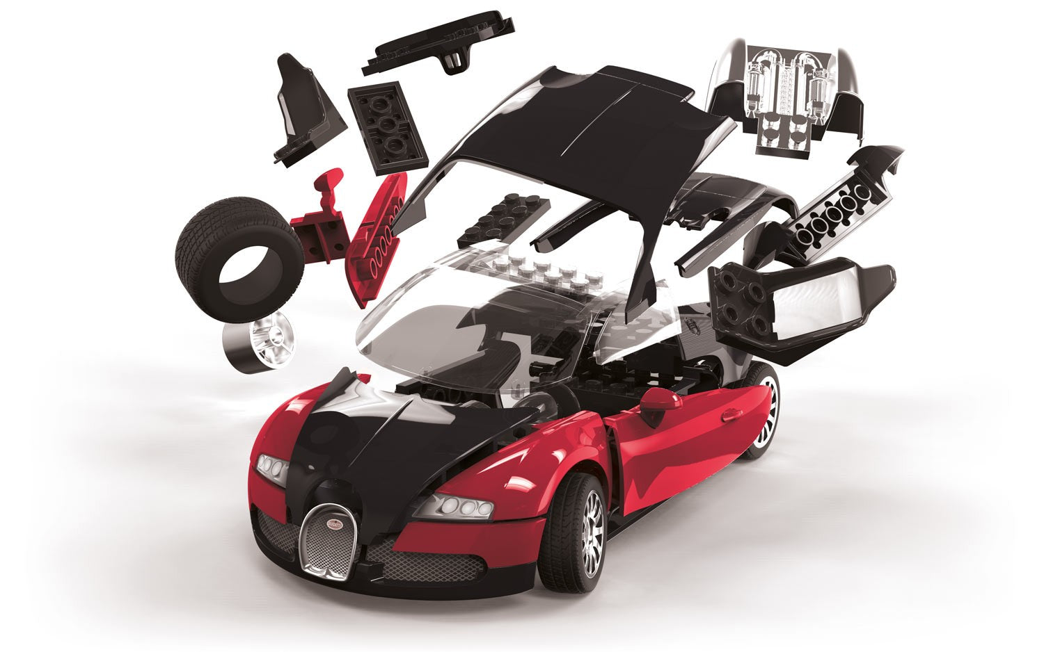 AIRFIX QUICK BUILD - BUGATTI VEYRON | Impulse Games and Hobbies