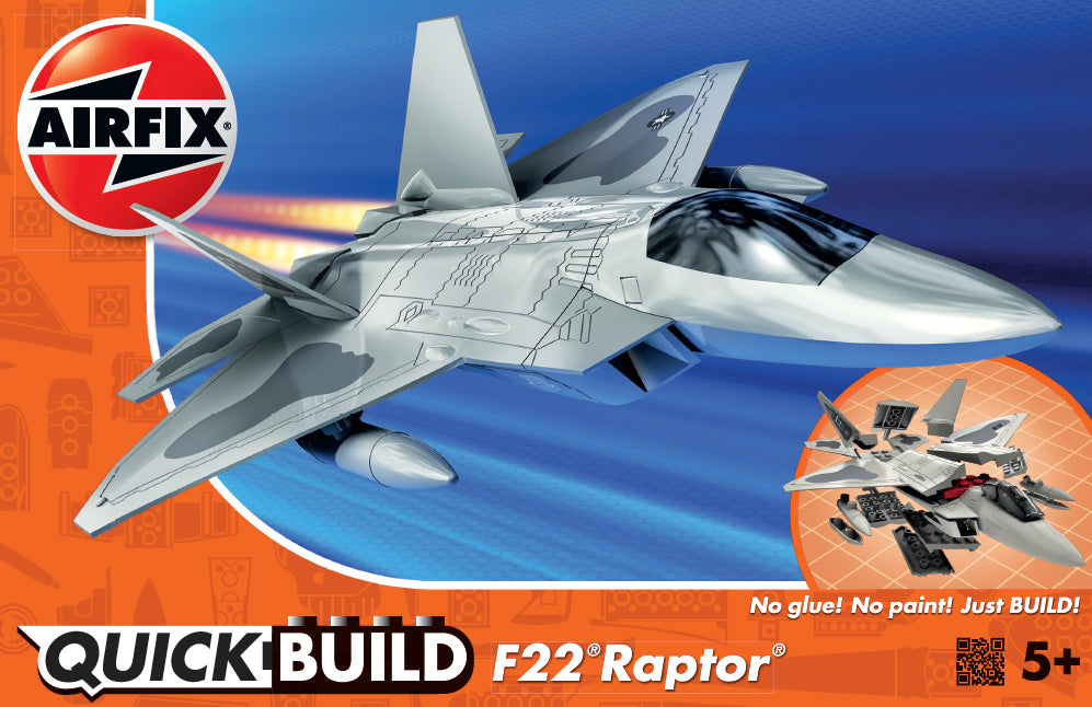 AIRFIX QUICK BUILD - LOCKHEED MARTIN RAPTOR | Impulse Games and Hobbies