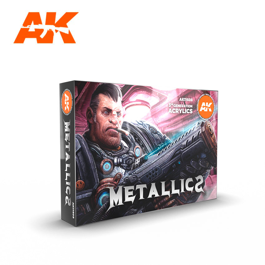 AK Interactive 3G Metallics Set | Impulse Games and Hobbies