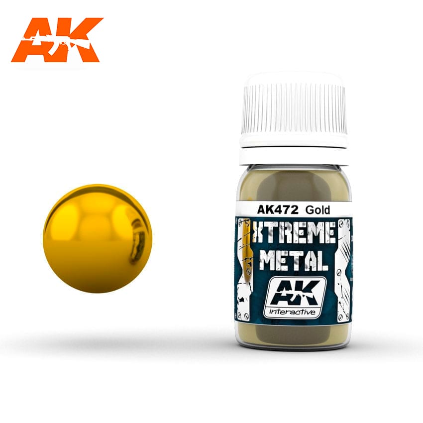 AK Interactive Xtreme Metal Gold | Impulse Games and Hobbies
