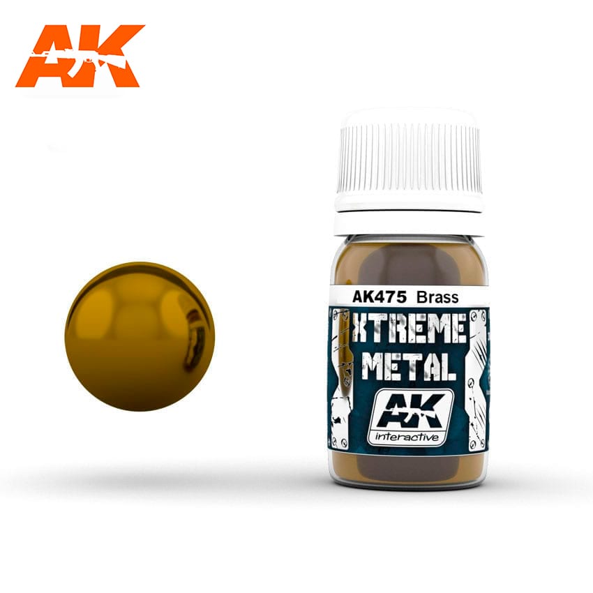 AK Interactive Xtreme Metal Brass | Impulse Games and Hobbies