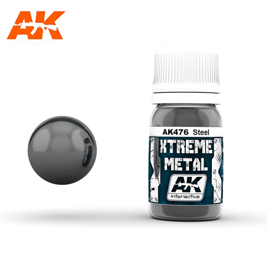 AK Interactive Xtreme Metal Steel | Impulse Games and Hobbies