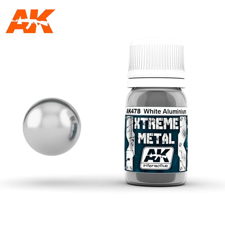 AK Interactive Xtreme White Aluminium | Impulse Games and Hobbies