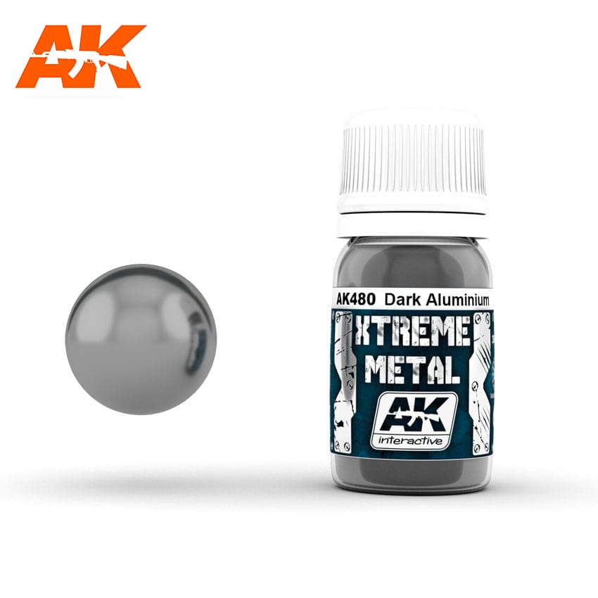 AK Interactive Xtreme Metal Dark Aluminium | Impulse Games and Hobbies