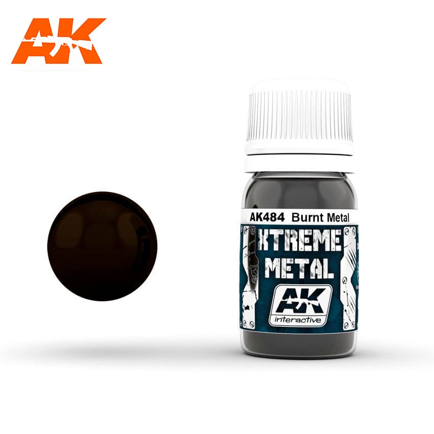 AK Interactive Xtreme Metal Burnt Metal | Impulse Games and Hobbies