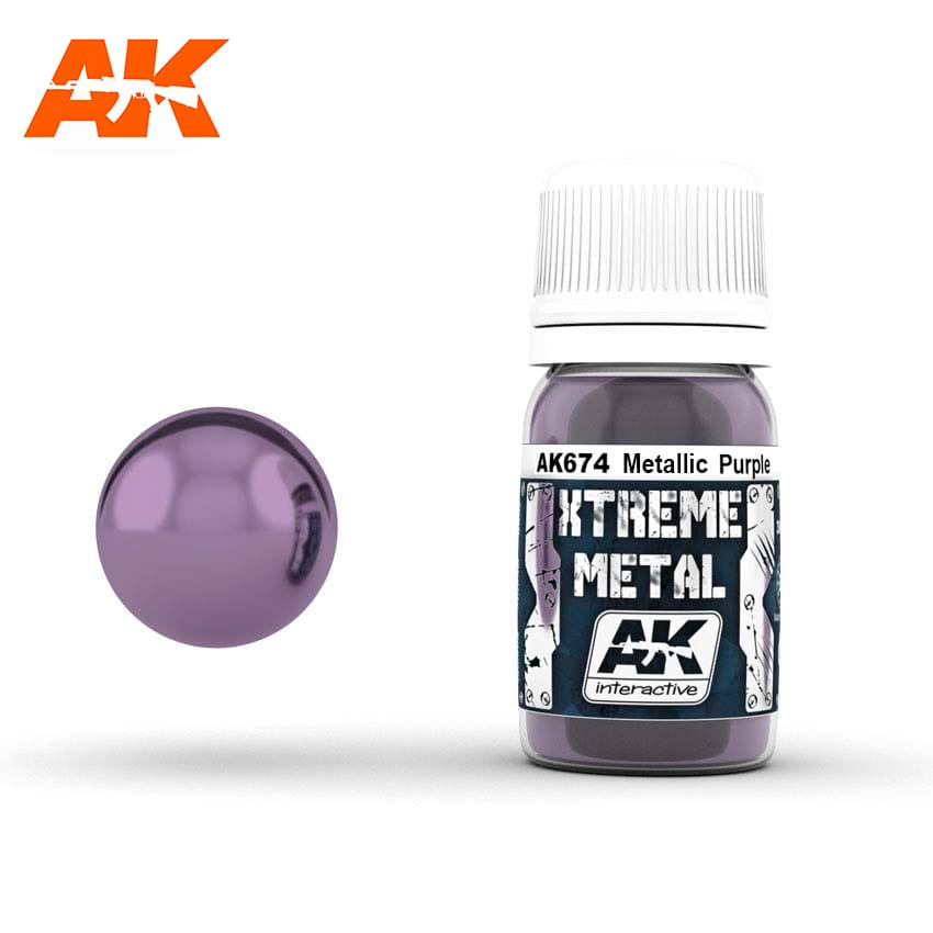 AK Interactive Xtreme Metal Metallic Purple | Impulse Games and Hobbies