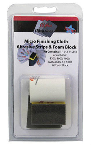 Alpha Abrasives - Micro FInishing Cloth Abrasive Strips | Impulse Games and Hobbies