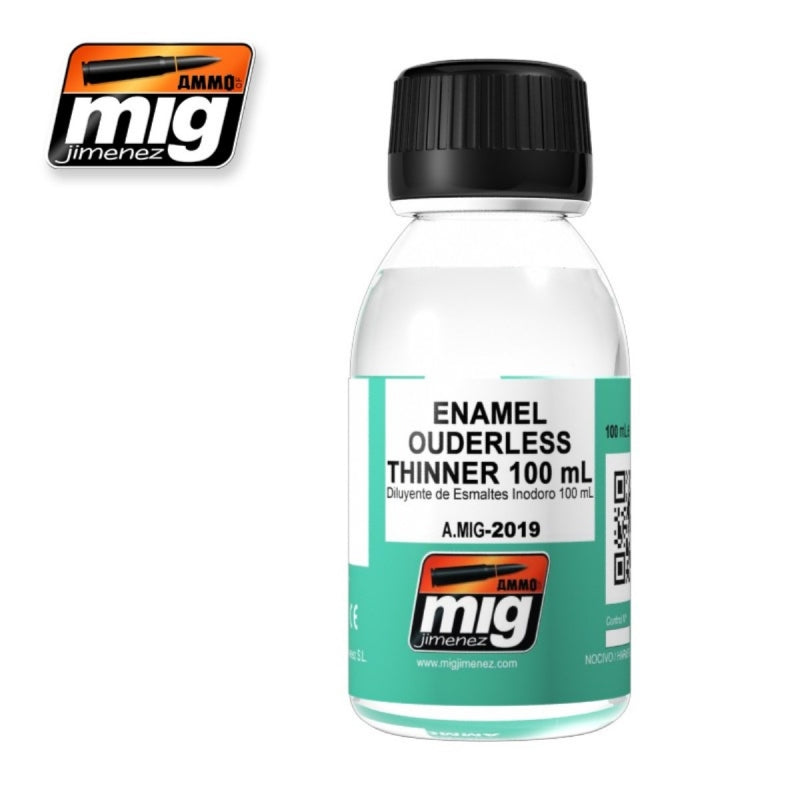 Ammo Mig Enamel Ouderless Thinner 100ml | Impulse Games and Hobbies