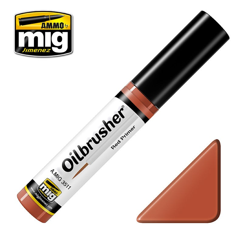 Ammo Mig Oilbrusher - Red Primer | Impulse Games and Hobbies