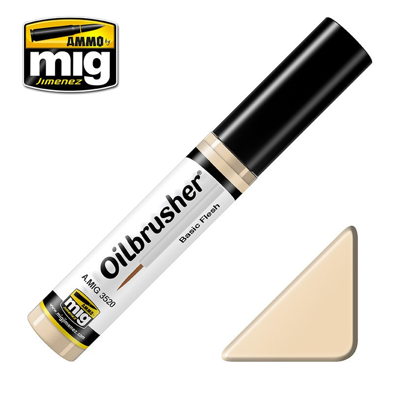 Ammo Mig Oilbrusher - Basic Flesh | Impulse Games and Hobbies