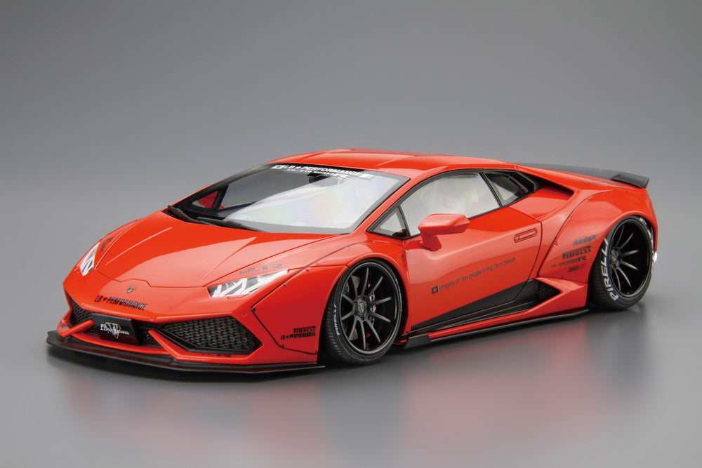 Aoshima 1/24 Liberty Walk LB-Works Lamborghini Huracan Ver. 1 | Impulse Games and Hobbies