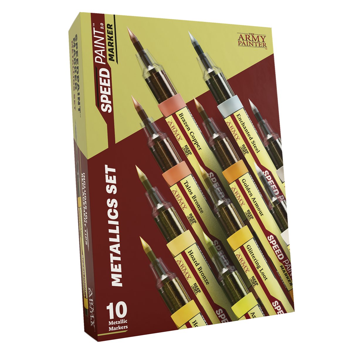 The Army Painter: Speedpaint Marker: Metallics Set (EN) | Impulse Games and Hobbies