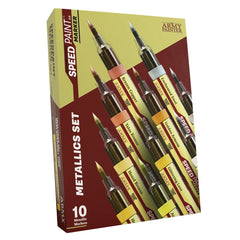 The Army Painter: Speedpaint Marker: Metallics Set (EN) | Impulse Games and Hobbies