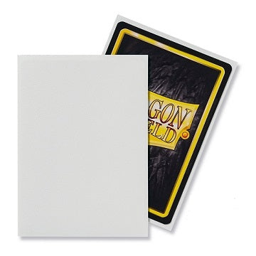 DRAGON SHIELD SLEEVES MATTE WHITE 100CT | Impulse Games and Hobbies