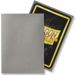 DRAGON SHIELD SLEEVES MATTE SILVER 100CT | Impulse Games and Hobbies