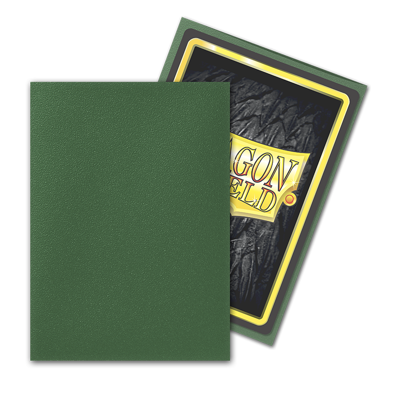 DRAGON SHIELD SLEEVES MATTE FOREST GREEN 100CT | Impulse Games and Hobbies