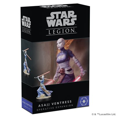 Star Wars: Legion: Asajj Ventress Operative Expansion | Impulse Games and Hobbies