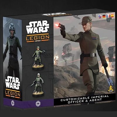Star Wars: Legion: Customizable Imperial Officer & Agent (ML) | Impulse Games and Hobbies