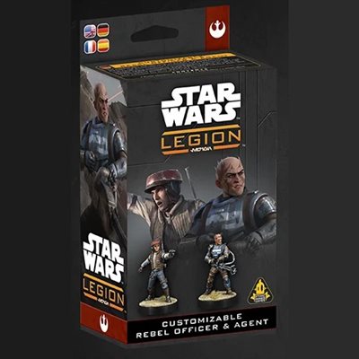 Star Wars: Legion: Customizable Rebel Officer & Agent (ML) | Impulse Games and Hobbies