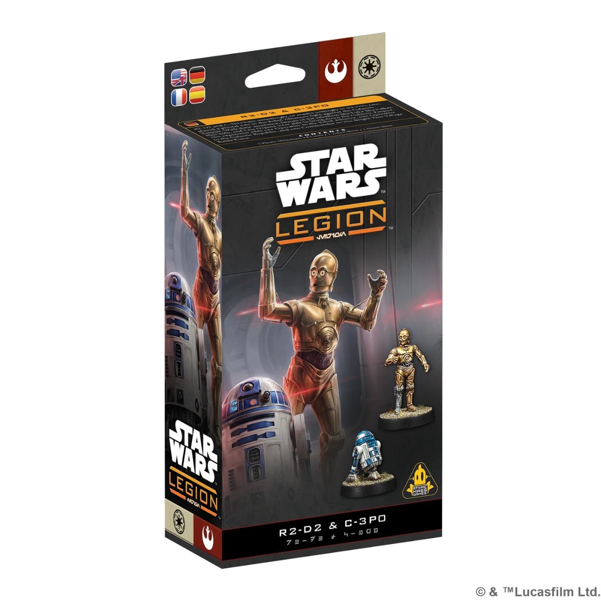 Star Wars: Legion - R2-D2 & C-3PO Operative Expansion (Repacked ) (ML) | Impulse Games and Hobbies