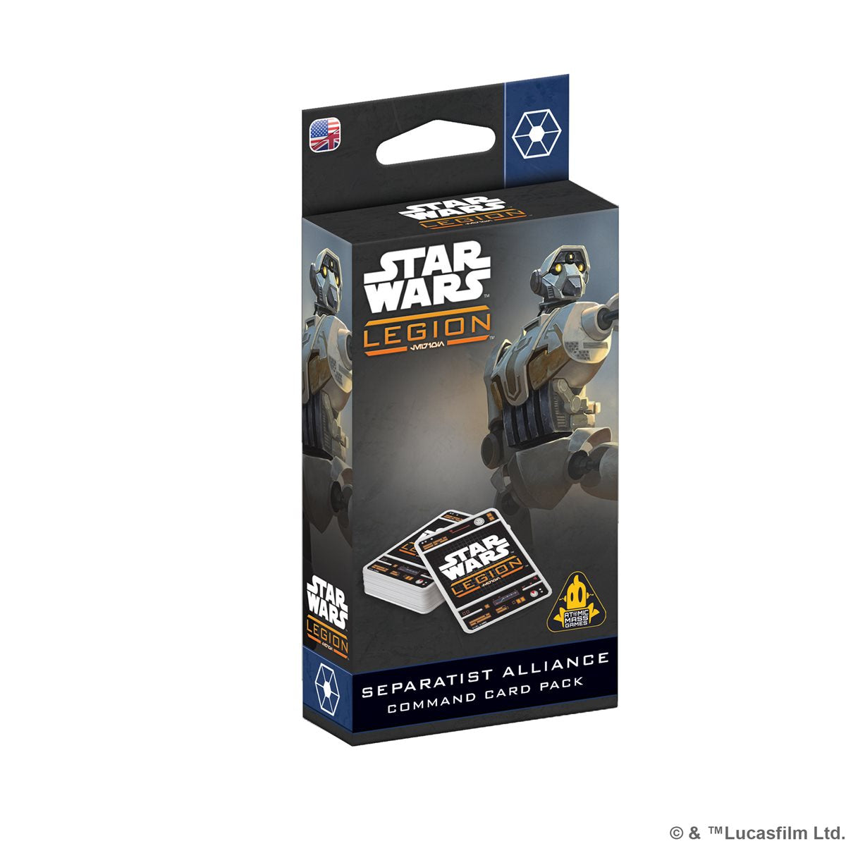 Star Wars: Legion: Separatist Alliance Command Card Pack (EN) | Impulse Games and Hobbies