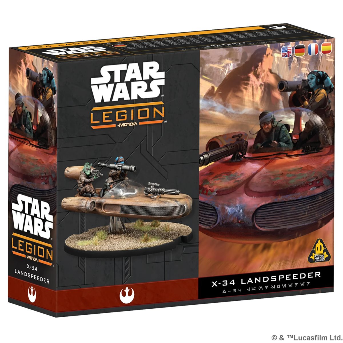 Star Wars: Legion: X-34 Landspeeder (ML) | Impulse Games and Hobbies