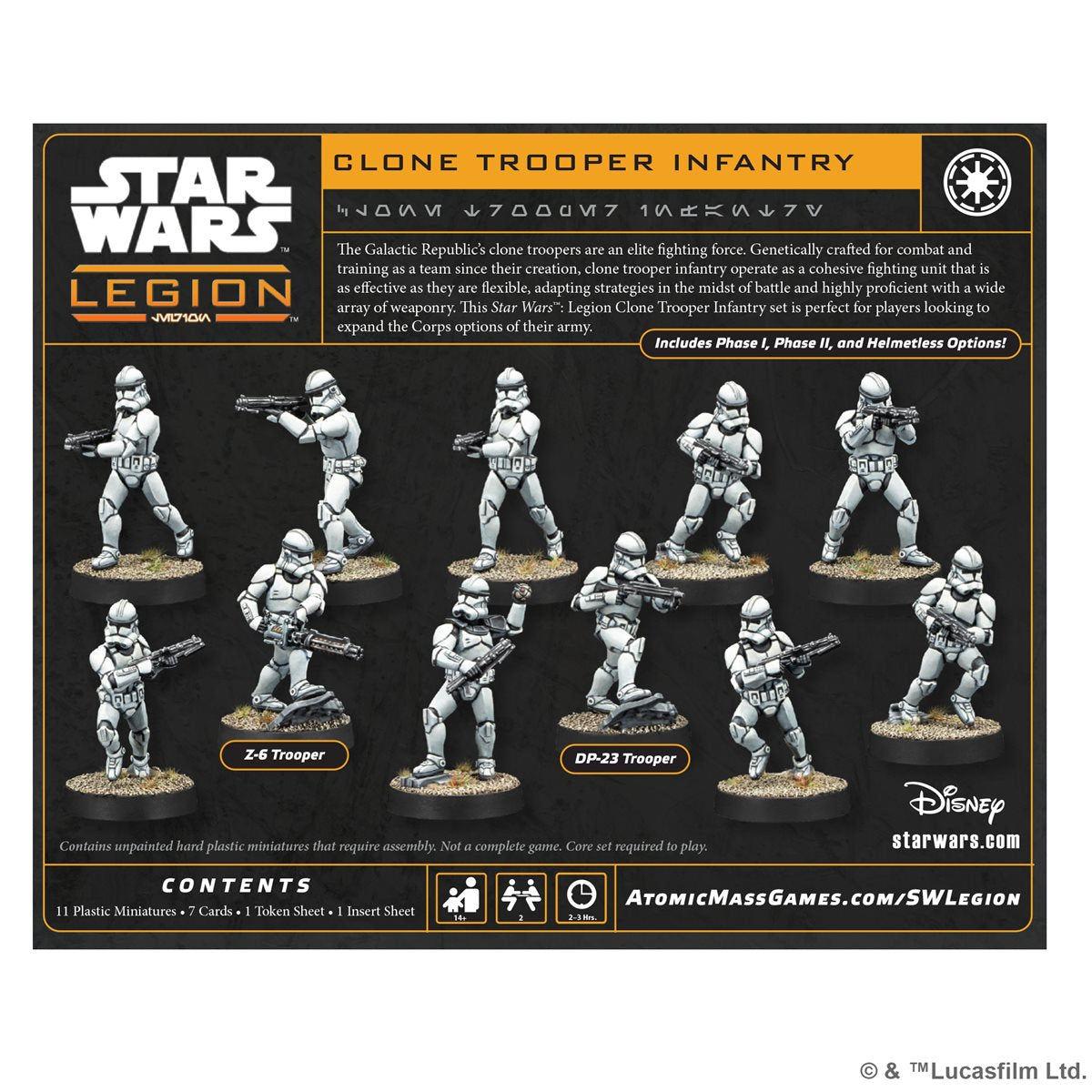 Star Wars: Legion: Clone Trooper Infantry (ML) | Impulse Games and Hobbies