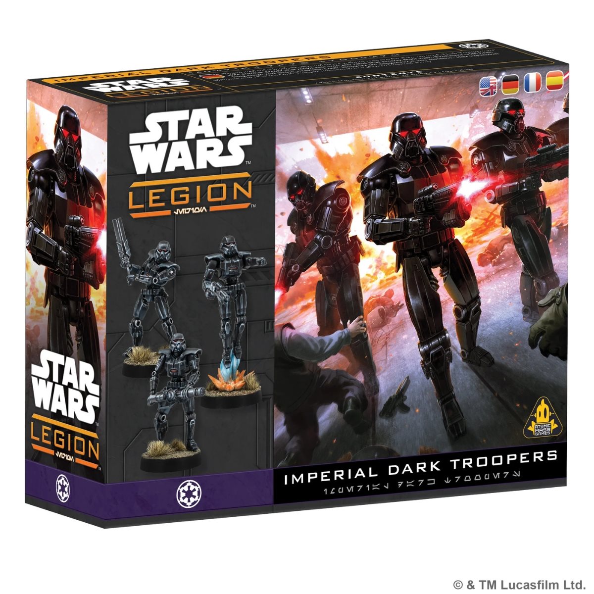 Star Wars: Legion: Dark Troopers Unit Expansion (Repacked) (ML) | Impulse Games and Hobbies