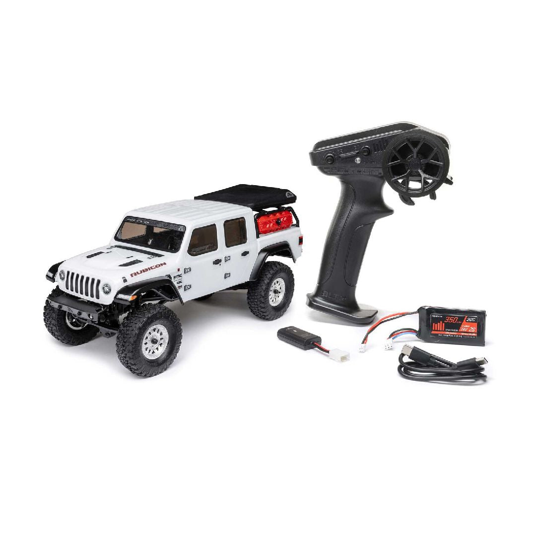 Axial 1/24 SCX24 Jeep Gladiator 4x4 RTR - White | Impulse Games and Hobbies