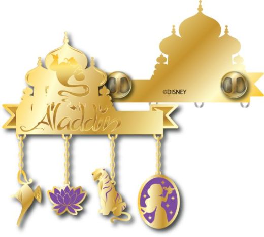 Disney - Aladdin Charmed Enamel Filled Pin Set | Impulse Games and Hobbies