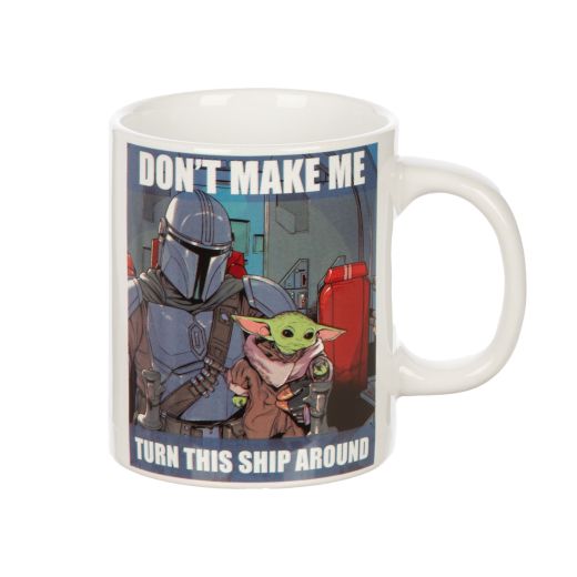 STAR WARS THE CHILD "DON'T MAKE ME" 16 OZ CERAMIC MUG | Impulse Games and Hobbies
