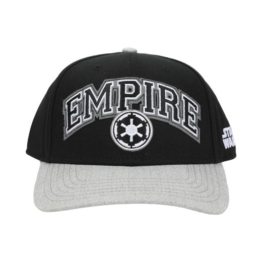 Star Wars Empire Logo Grey Brim Snapback Hat | Impulse Games and Hobbies